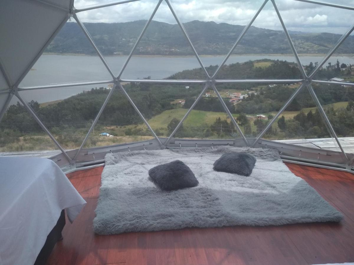 Glamping Wayra Villa Guatavita Bagian luar foto