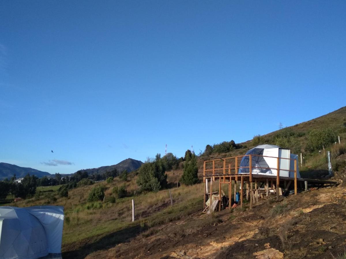 Glamping Wayra Villa Guatavita Bagian luar foto