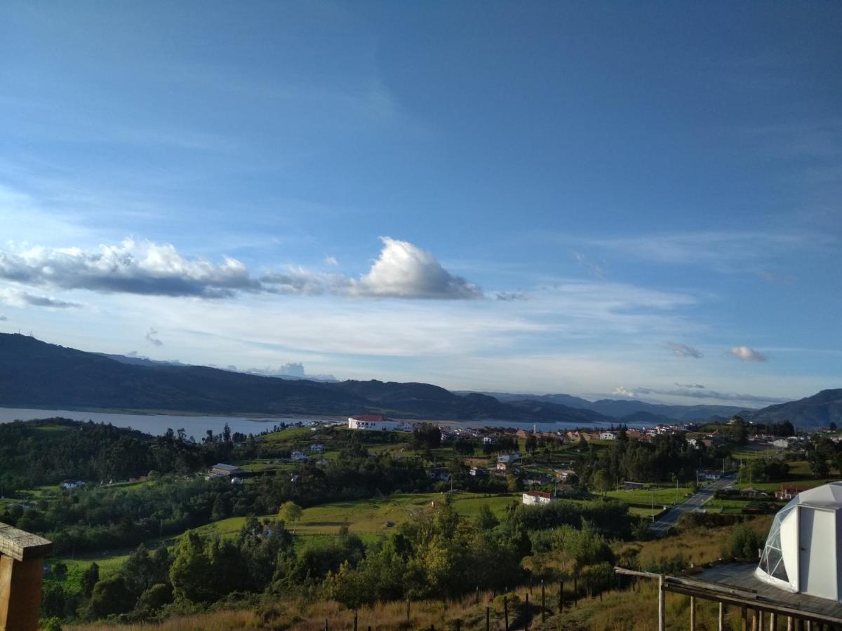 Glamping Wayra Villa Guatavita Bagian luar foto
