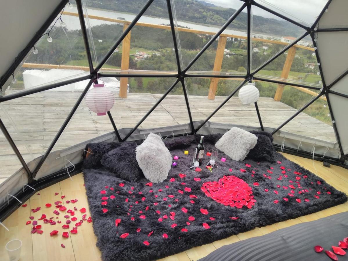 Glamping Wayra Villa Guatavita Bagian luar foto
