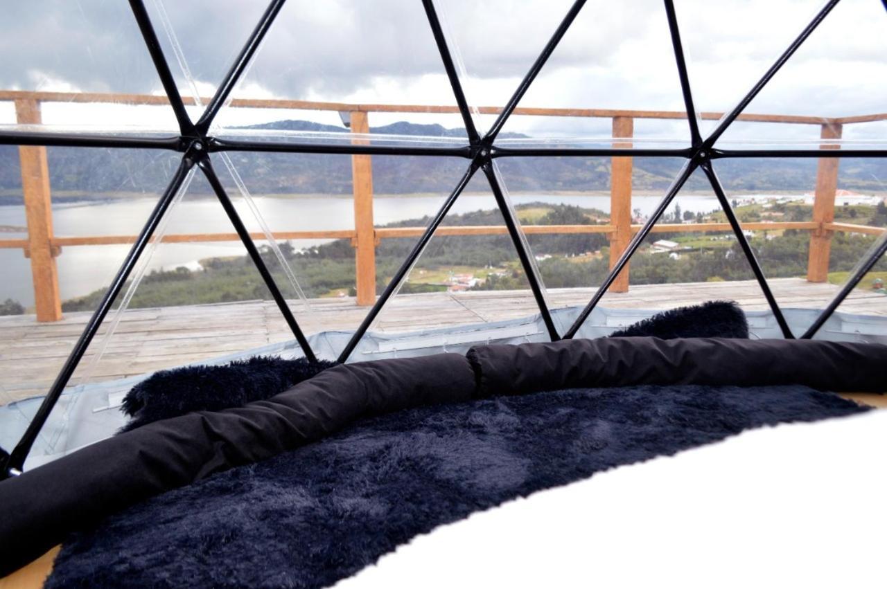 Glamping Wayra Villa Guatavita Bagian luar foto