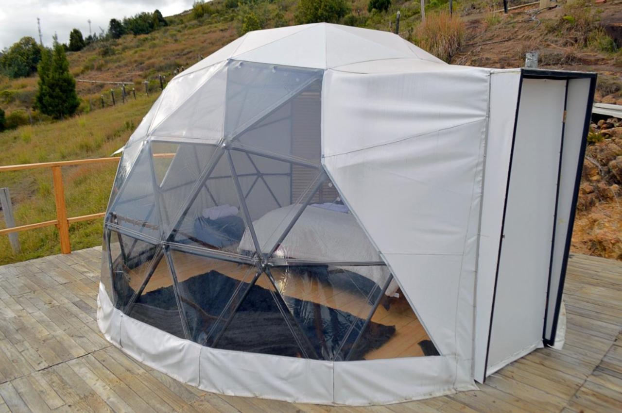 Glamping Wayra Villa Guatavita Bagian luar foto