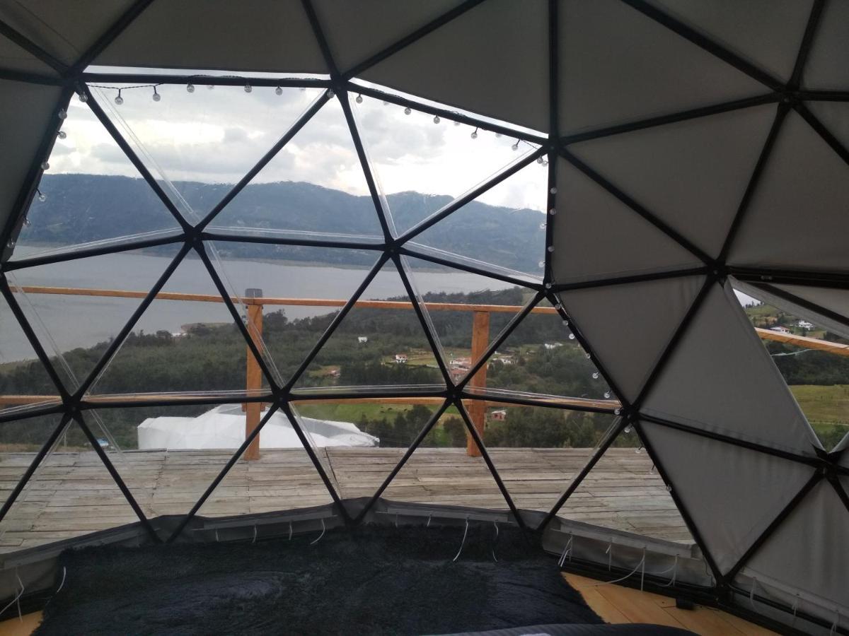 Glamping Wayra Villa Guatavita Bagian luar foto
