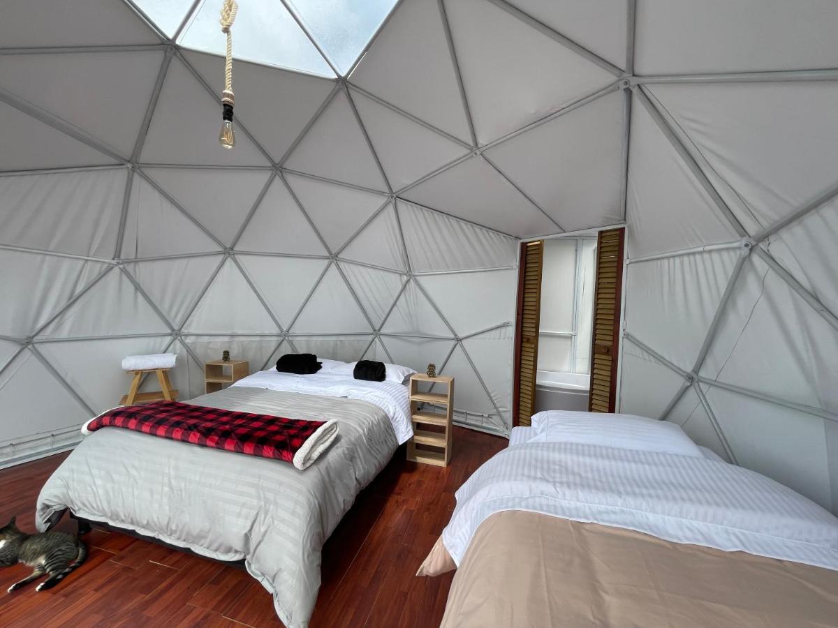 Glamping Wayra Villa Guatavita Bagian luar foto